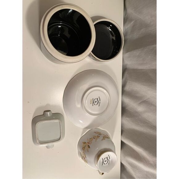 MCM Royal Chelsea Tea Set- ‘Almond Willow’ Gold Foil English Bone China +Xtras - Picture 7 of 7